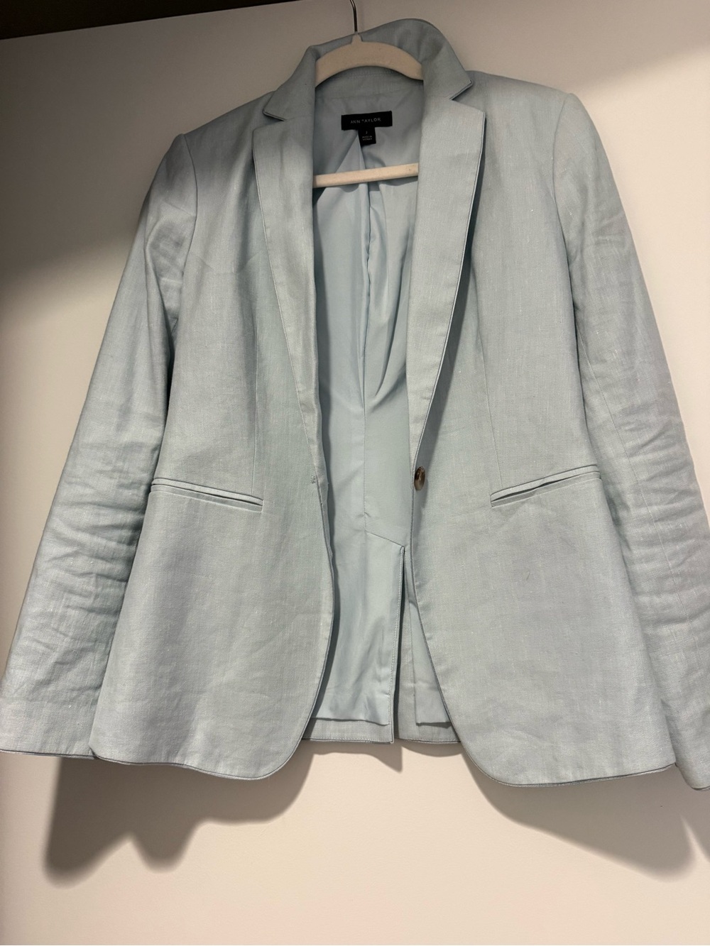 Ann Taylor Pale Blue Blazer